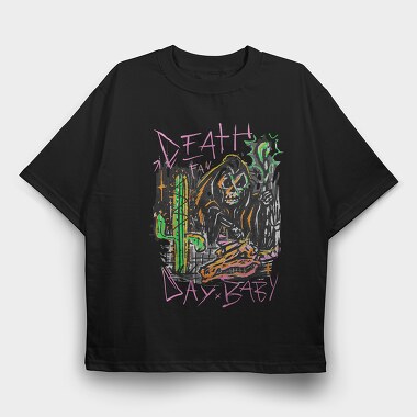 Death Day, Tricou Oversize Barbati (Unisex)