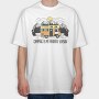 Camping Season, Tricou Oversize Barbati (Unisex)