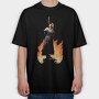Smoking Witch, Tricou Oversize Barbati (Unisex)