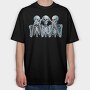 Wiseskeletons, Tricou Oversize Barbati (Unisex)