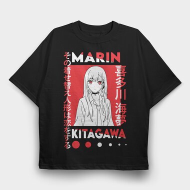 My Dress Up Darling 9, Tricou Oversize Barbati (Unisex)