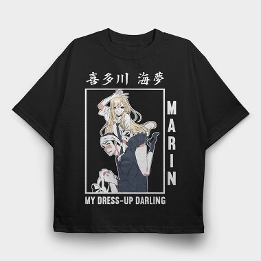 My Dress Up Darling 3, Tricou Oversize Barbati (Unisex)