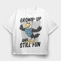 Grown Up and Still Fun, Tricou Oversize Barbati (Unisex)
