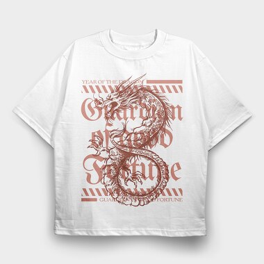 Guardian of Good Fortune, Tricou Oversize Barbati (Unisex)