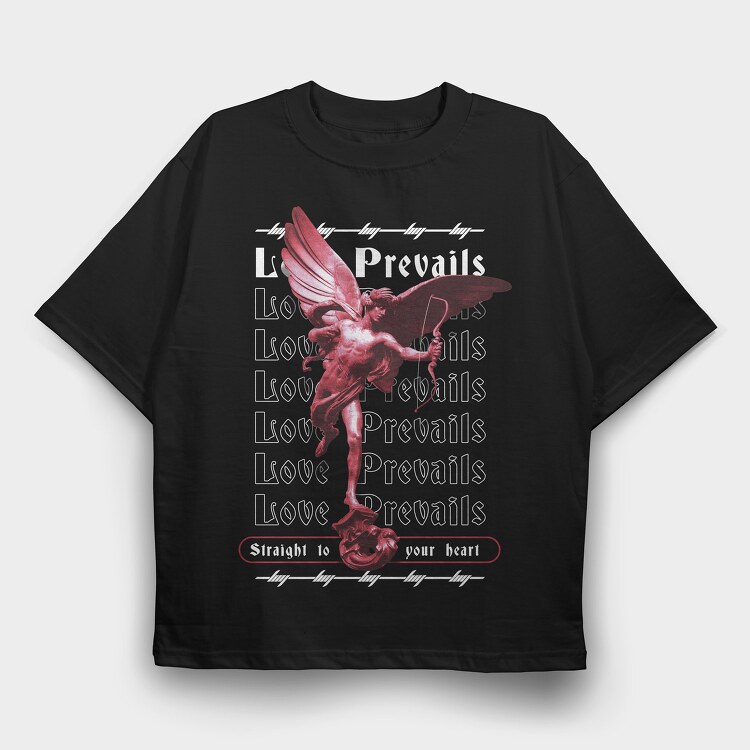 Love Prevails, Tricou Oversize Barbati (Unisex)