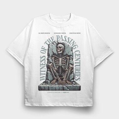 Witness of the Passing Centuries, Tricou Oversize Barbati (Unisex)