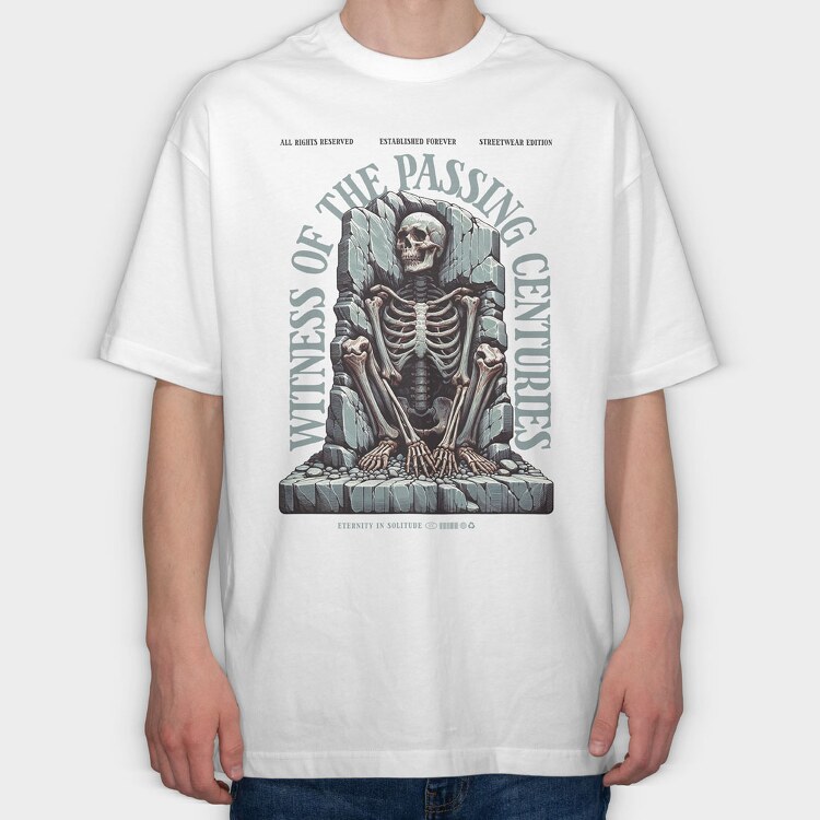 Witness of the Passing Centuries, Tricou Oversize Barbati (Unisex)