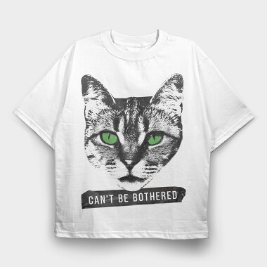 Cant Be Bothered, Tricou Oversize Barbati (Unisex)