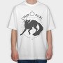 Lunar Howl, Tricou Oversize Barbati (Unisex)
