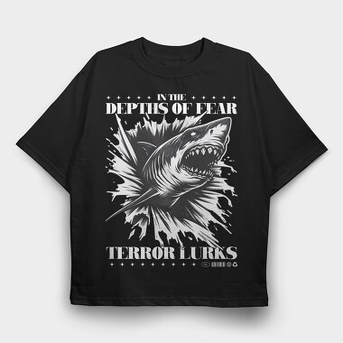 Depths of Fear, Tricou Oversize Barbati (Unisex)