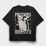 Precious Monster Cat, Tricou Oversize Barbati (Unisex)