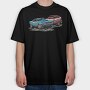 Derby Cars, Tricou Oversize Barbati (Unisex)