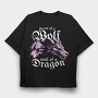 Wolf and Dragon, Tricou Oversize Barbati (Unisex)