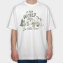 So Much World So Little Time Jeep, Tricou Oversize Barbati (Unisex)