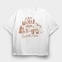 So Much World So Little Time, Tricou Oversize Barbati (Unisex)