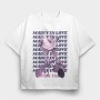 Madly in Love With You, Tricou Oversize Barbati (Unisex)