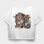 Mafia Animals, Tricou Oversize Barbati (Unisex)