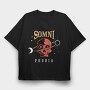 Somni Phobia, Tricou Oversize Barbati (Unisex)