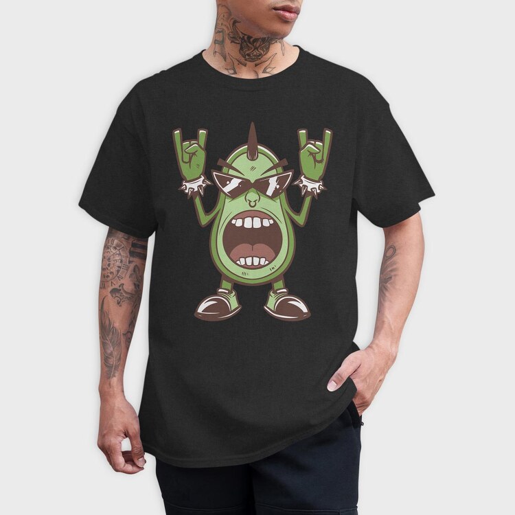 Metalavocado, Tricou Barbati (Unisex)