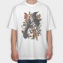 Magpie Berries, Tricou Oversize Barbati (Unisex)