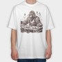 Dj Bigfoot, Tricou Oversize Barbati (Unisex)