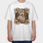 Wolf Royal, Tricou Oversize Barbati (Unisex)