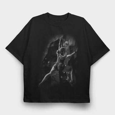 Woman Boulder, Tricou Oversize Barbati (Unisex)