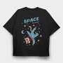 Space Dreams, Tricou Oversize Barbati (Unisex)