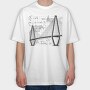 Math Bridgegrid, Tricou Oversize Barbati (Unisex)