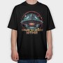 Spacecship Universe Within, Tricou Oversize Barbati (Unisex)