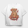 Halloween Teddy Bear 2, Tricou Oversize Barbati (Unisex)