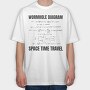 Wormhole Diagram, Tricou Oversize Barbati (Unisex)