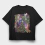Xmas Cats, Tricou Oversize Barbati (Unisex)