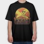 Cat Dj, Tricou Oversize Barbati (Unisex)