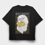 Yellow Book Ghost, Tricou Oversize Barbati (Unisex)