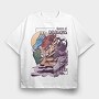 Queen of Dragons, Tricou Oversize Barbati (Unisex)