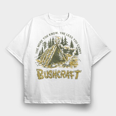 The More You Know the Less You Carry, Tricou Oversize Barbati (Unisex)