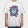 Medusa Face, Tricou Oversize Barbati (Unisex)