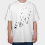 Hands Holding Baby, Tricou Oversize Barbati (Unisex)