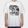 Yin Yang Dragons, Tricou Oversize Barbati (Unisex)
