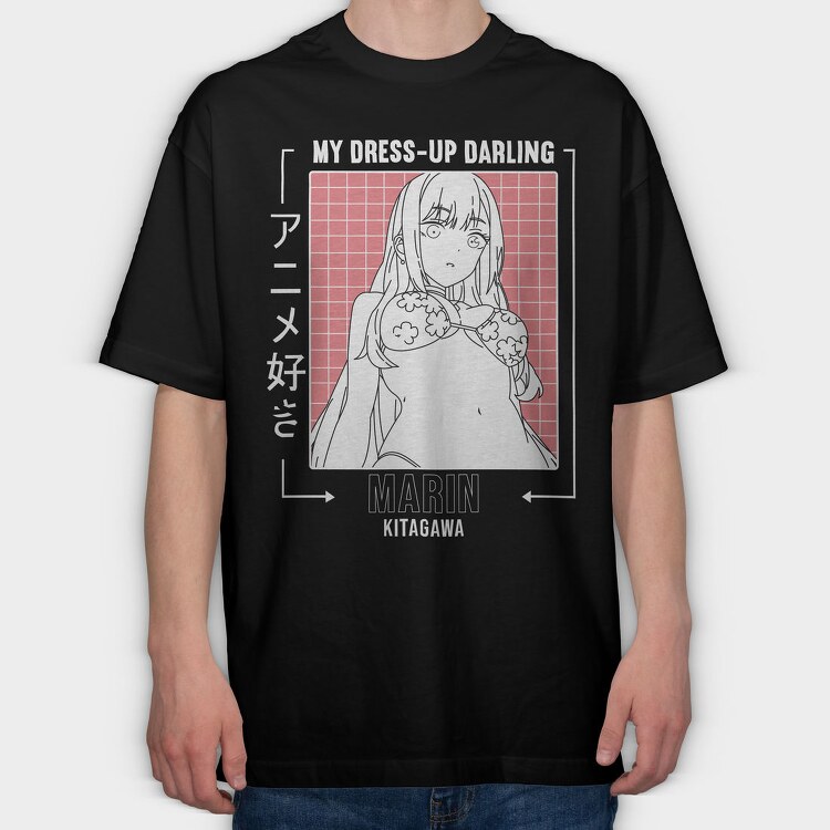 My Dress Up Darling 2, Tricou Oversize Barbati (Unisex)