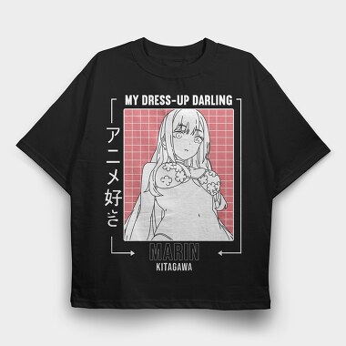 My Dress Up Darling 2, Tricou Oversize Barbati (Unisex)