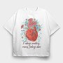 Mental Health, Tricou Oversize Barbati (Unisex)