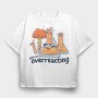 You Are Overreacting, Tricou Oversize Barbati (Unisex)