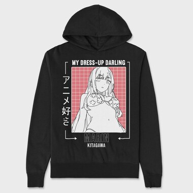 My Dress Up Darling 2, Hanorac Oversize Barbati (Unisex)