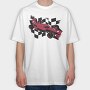 Racing Car, Tricou Oversize Barbati (Unisex)