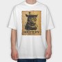 Meowdy Partner, Tricou Oversize Barbati (Unisex)