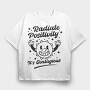Radiate Positivity Contagious, Tricou Oversize Barbati (Unisex)