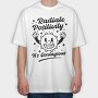 Radiate Positivity Contagious, Tricou Oversize Barbati (Unisex)