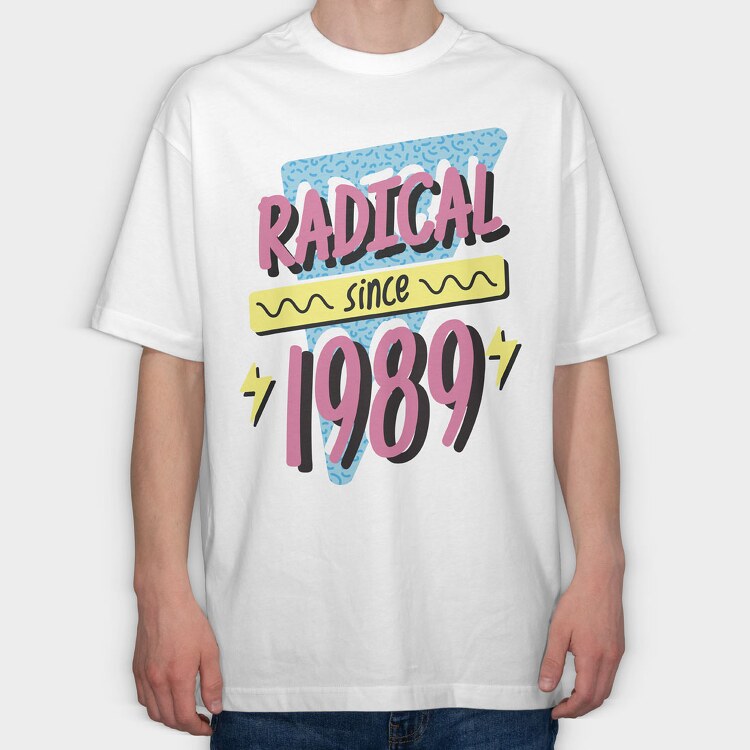 Radical Since, Tricou Oversize Barbati (Unisex)